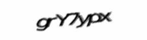 Security check image, please type the characters shown